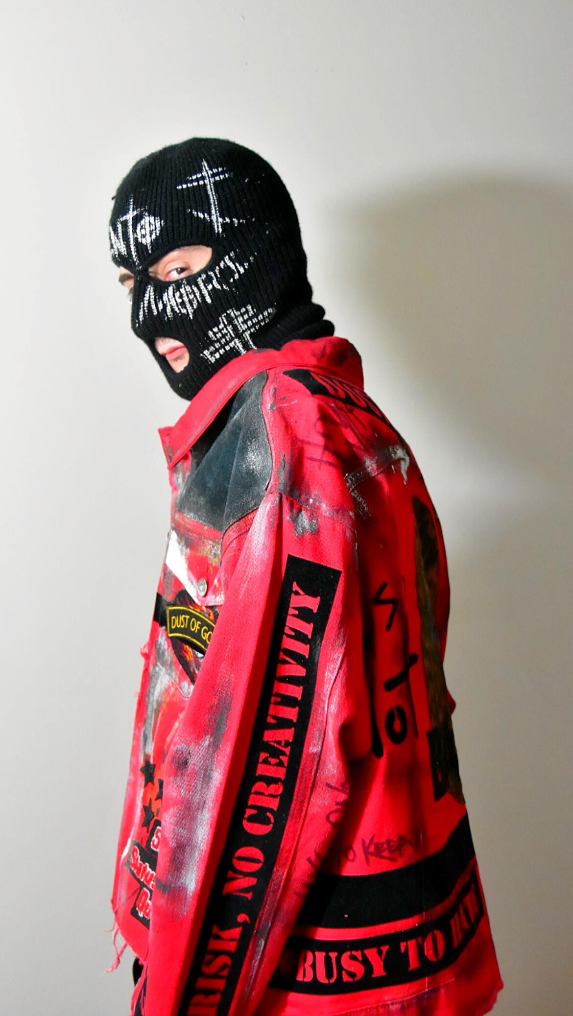 Jay Honest in DustOfGods custom jacket