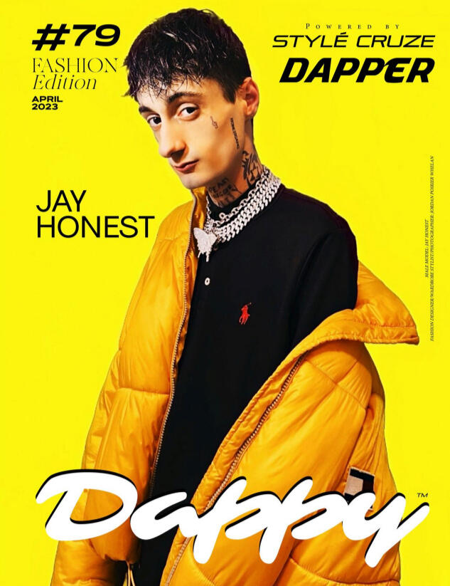 Jay Honest cover of Dappy Magazine by StyleCruze